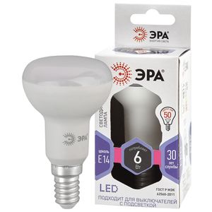 LED R50-6W-860-E14 ��� (����, ���������, 6��, �����, E14), ��� ������: �0048023