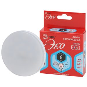ECO LED GX-6W-840-GX53 ��� (����, ��������, 6��, �����, GX53) ��� ������: �0036540