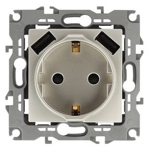 12-4109-04 ��� ������� 2P+E 16A-250�, ����. � 2xUSB 5�-3�, ���12, ������� ��� ������: �0047843