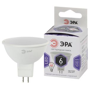 LED MR16-6W-860-GU5.3 ��� (����, �����, 6��, �����, GU5.3)
