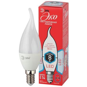 ������������ ����� ECO LED BXS-8W-840-E14 ��� (����, ����� �� �����, 8��, �����, E14) ��� ������: �0040884