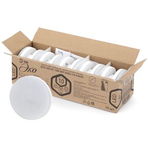 ECO LED GX-10W-840-GX53 (10-PACK) ��� (����, ��������, 10��, �����, GX53) ��� ������: �0036550