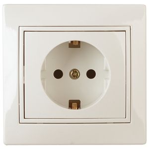 1-202-02 Intro ������� 2P+E Schuko, 16�-250�, IP20, ��, Plano, ��.�����