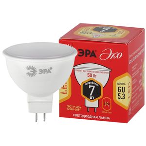 ������������ ����� ECO LED MR16-7W-827-GU5.3 ��� (����, �����, 7��, ����, GU5.3) ��� ������: �0040873
