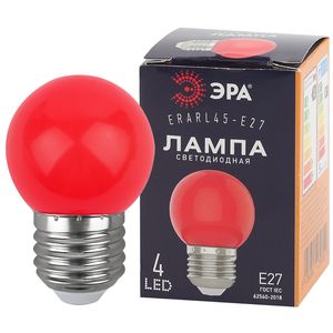 ERARL45-E27 ��� LED �45-1W-E27 ��� (����. ���, �����., 4SMD, 1W, E27, ��� ����-����) ��� ������: �0049575