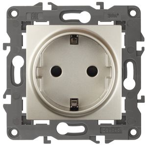 14-2101-04 ��� ������� 2P+E Schuko, 16A-250�, IP20, ��� Elegance, ������� ��� ������: �0034268