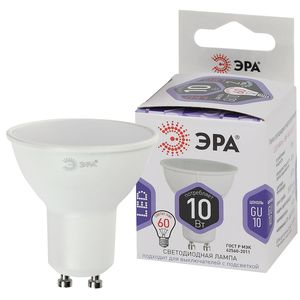 LED MR16-10W-860-GU10 ��� (����, �����, 10��, �����, GU10)