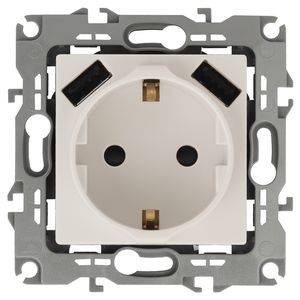 12-4109-02 ��� ������� 2P+E 16A-250�, ����. � 2xUSB 5�-3�, ���12, �������� ����� ��� ������: �0047841