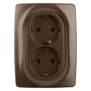 12-2106-13 ��� ������� 2X2P+E Schuko, 16��-250�, ���12, ������ (10/100/1600)