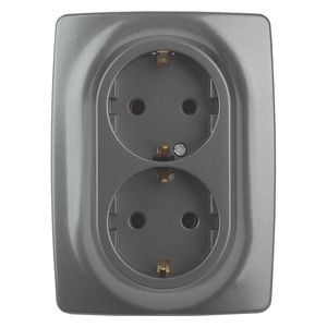 12-2106-12 ��� ������� 2X2P+E Schuko, 16��-250�, ���12, ������ (10/100/1600)