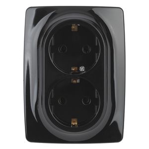 12-2106-06 ��� ������� 2X2P+E Schuko, 16��-250�, ���12, ������ (10/100/1600)