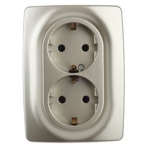 12-2106-04 ��� ������� 2X2P+E Schuko, 16��-250�, ���12, ������� (10/100/1600)